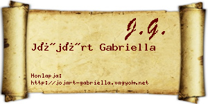 Jójárt Gabriella névjegykártya
